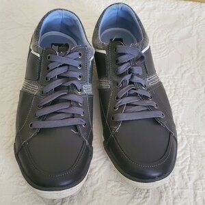 Men's Ferrato Tennis Shoes Grey Size 11 Lace-up Very Good Made in Mexico